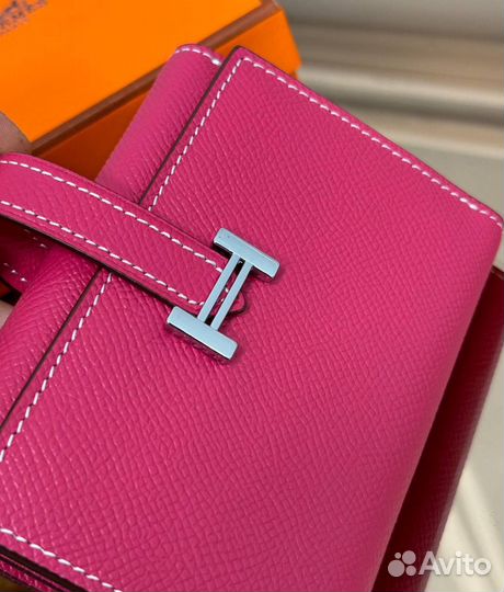 Кошелек женский hermes из натуральной кожи