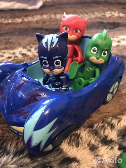 Герои в масках игрушки Геко (пакетом)