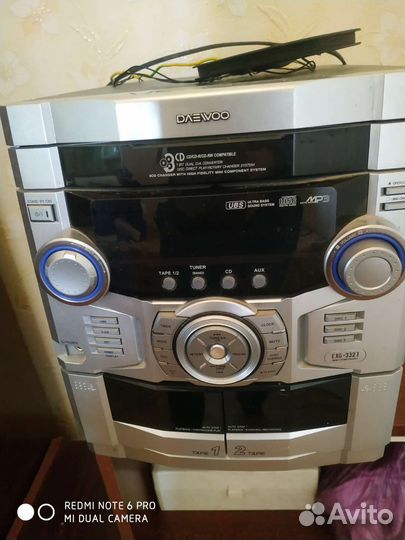 Музыкальный центр Daewoo