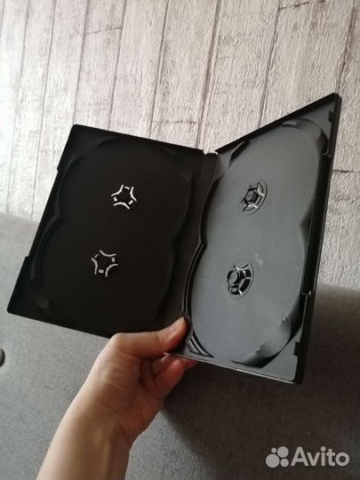 Коробка для CD, DVD, Blu Ray дисков