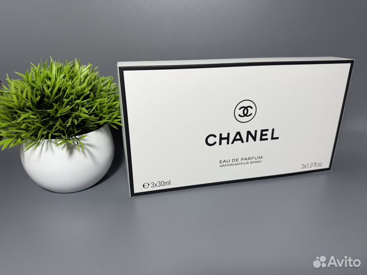 Подарочный набор женских духов Chanel 3в1