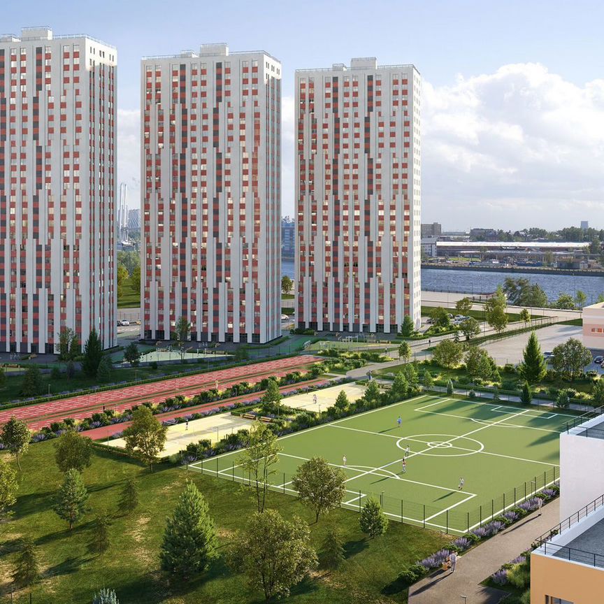 1-к. квартира, 32,6 м², 7/25 эт.