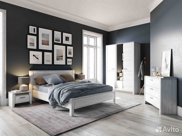 Спальный комплект / кровать шкаф тумба