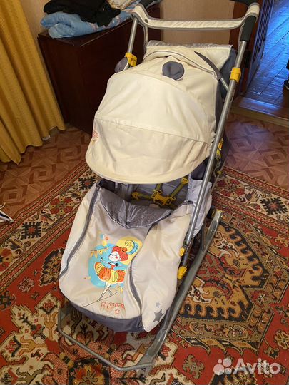 Коляска-санки