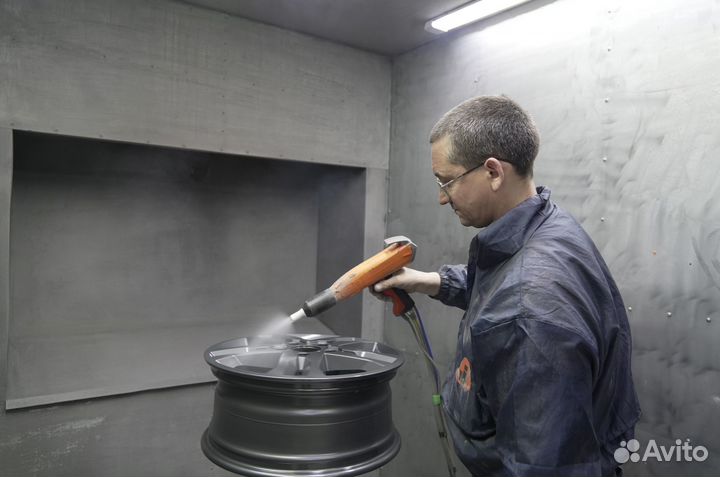 Покраска ремонт дисков и суппортов