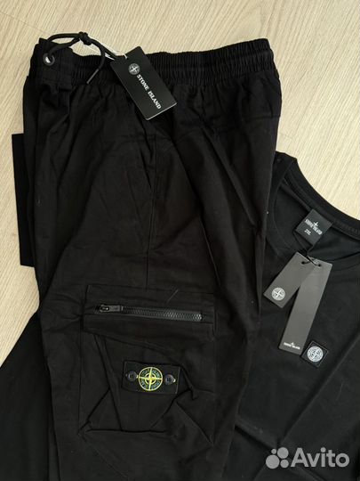 Джогеры с футболкой Stone Island