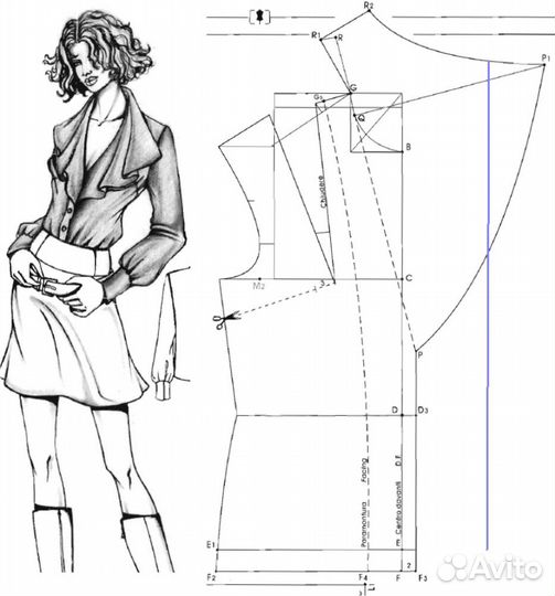 Конструктор одежды удалённо, разработка лекал