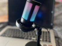 Микрофон для пк / Игровой Микрофонон с подсветкой