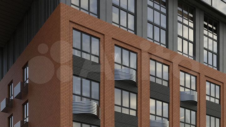 1-к. квартира, 49,1 м², 2/23 эт.