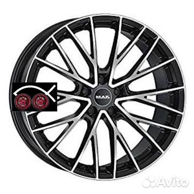 MAK Speciale-D R20 9,5 5x112 ET41 CB66,6 Black mirror