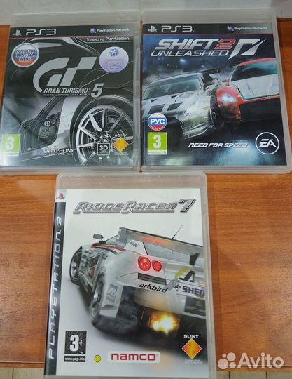 Диски на ps2 и ps3