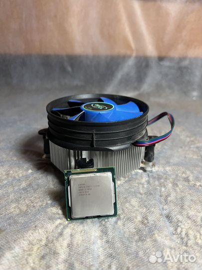 Intel core i5 2500 + кулер