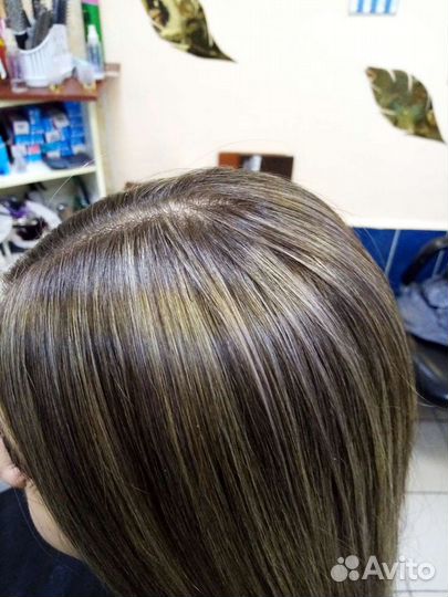 Мелирование, окрашивание