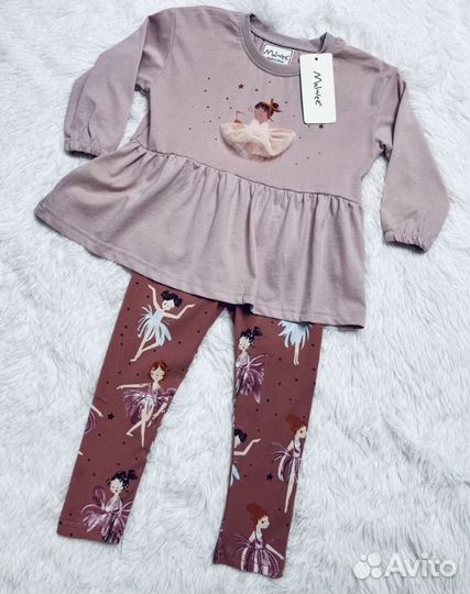 Новый комплект Malwee для девочки 90 92-98 см