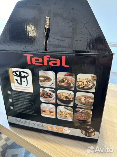 Мультиварка tefal multicook stir RK901F32