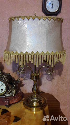 Антикварная настольная лампа. Германия