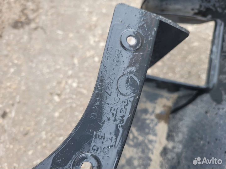 Накладка заднего бампера левая ford transit