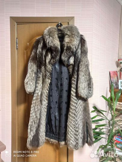 Шуба из чернобурки 48 50