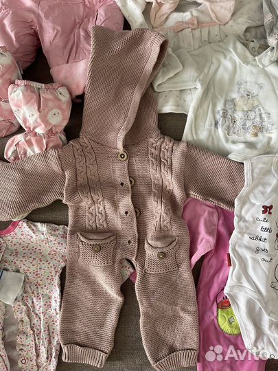 Очень много детской одежды (3-6мес)