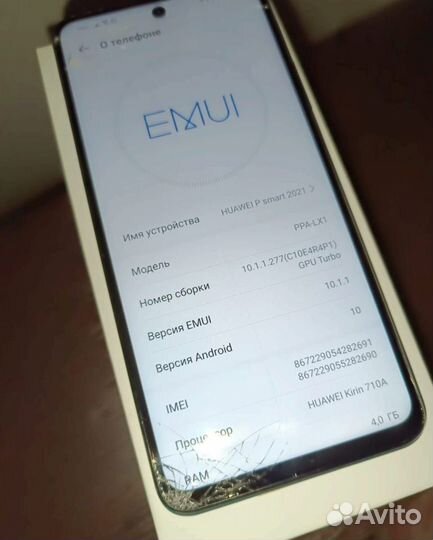 HUAWEI P smart (2021), 4/128 ГБ