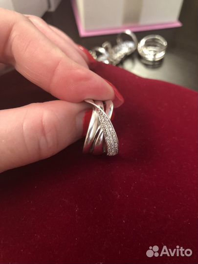 Кольца серебряные