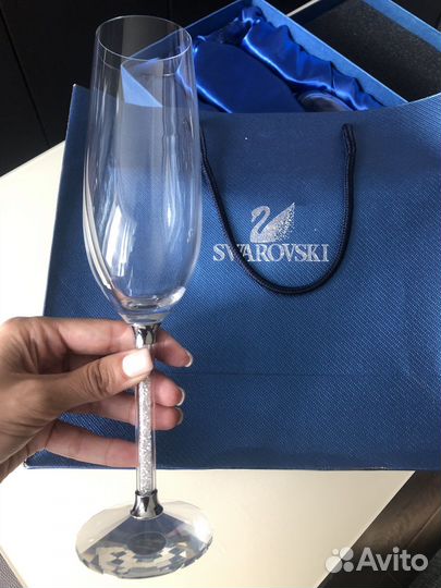 Бокалы swarovski