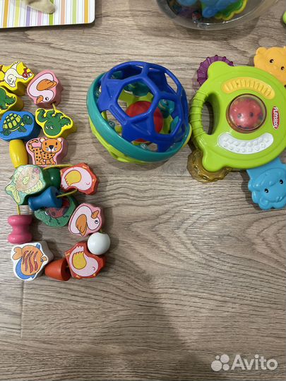 Развивающие игрушки до года пакетом