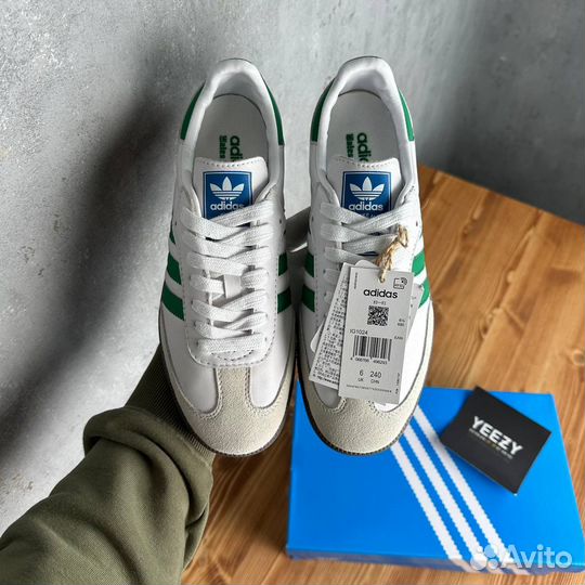 Adidas Samba OG Footwear White Green