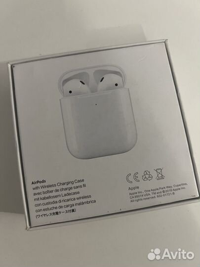 Наушники apple airpods 2