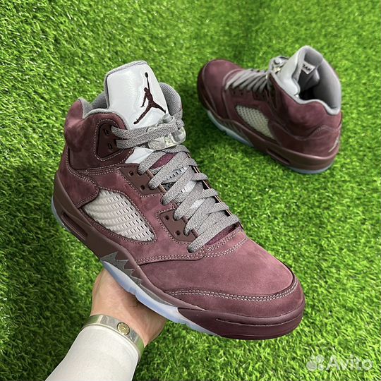 Nike jordan 5 Burgundy (оригинал )