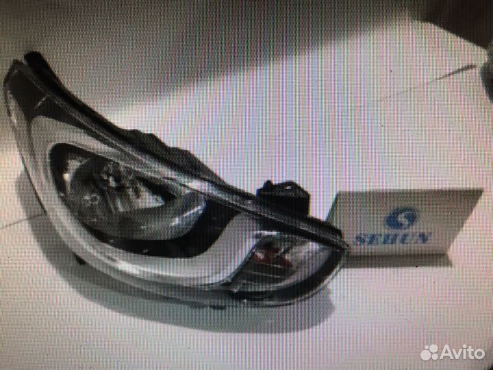 Хендай Солярис фара