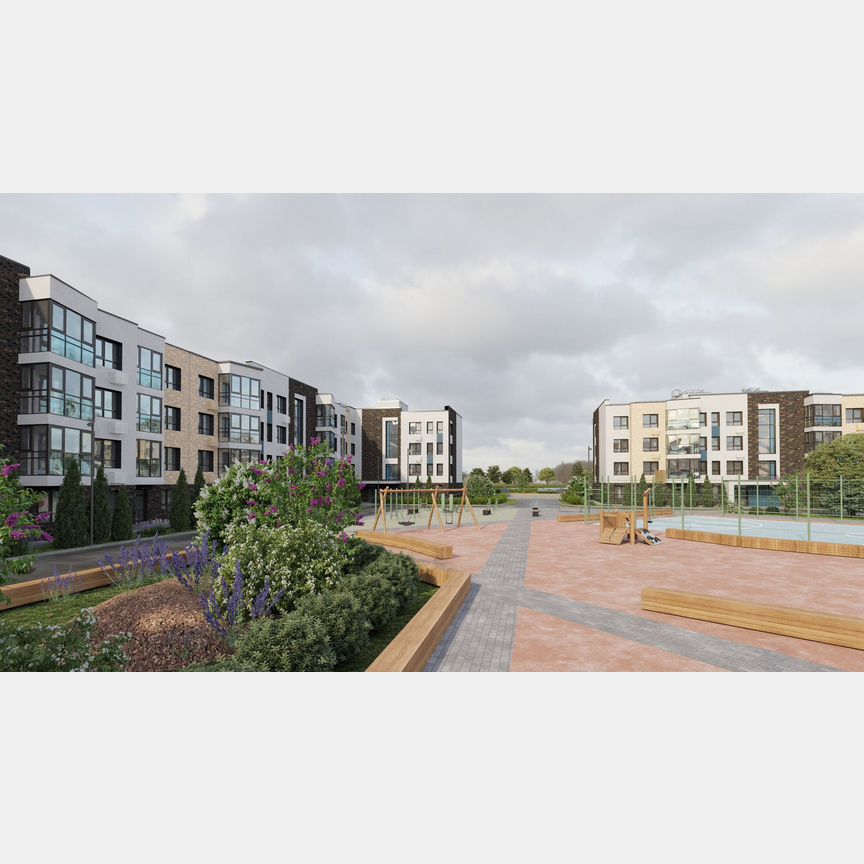 2-к. квартира, 49,4 м², 3/5 эт.