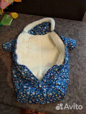 Детский зимний комбинезон овчина 68 размер