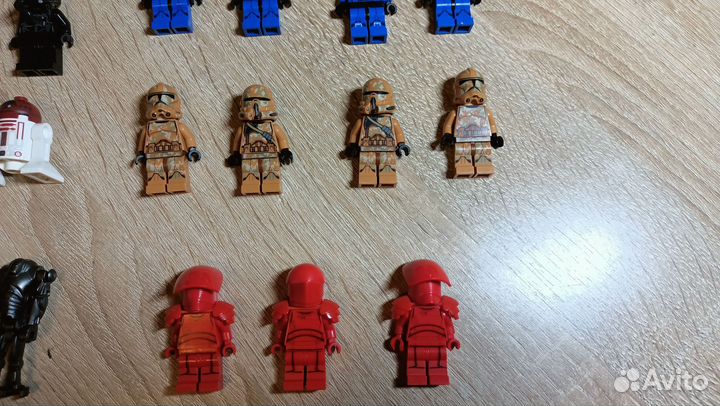 Lego star wars минифигурки