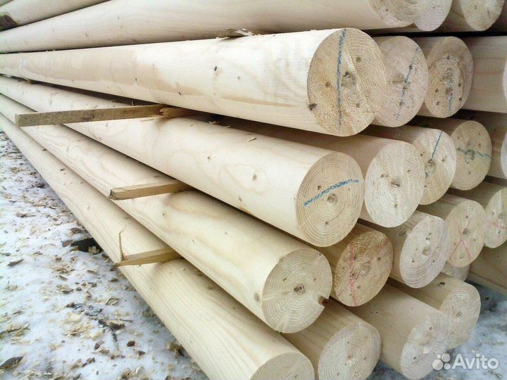 Оцилиндрованное бревно
