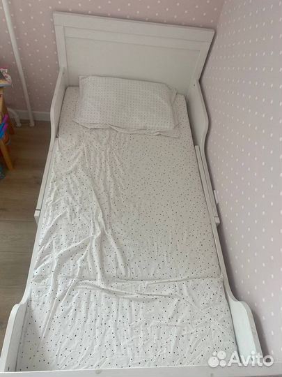 Детская кровать IKEA Сундвик с матрасом