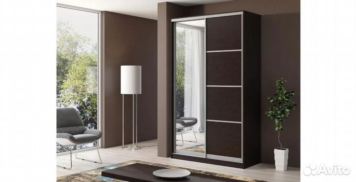 Шкаф-купе «Манхеттен» 120 см