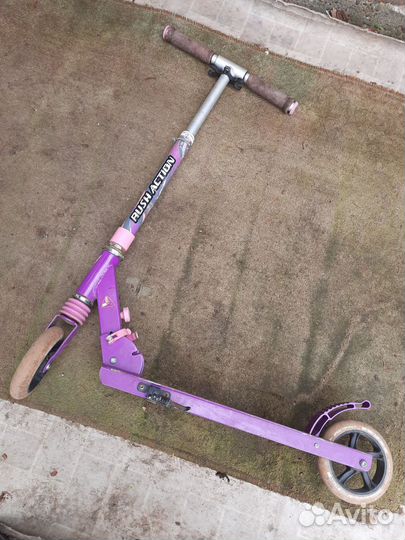 Самокат детский двухколесный бу