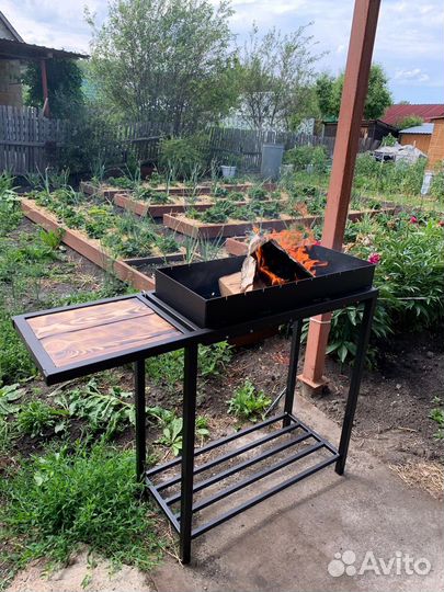 Мангальная зона барбекю