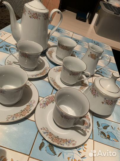 Сервиз кофейный новый