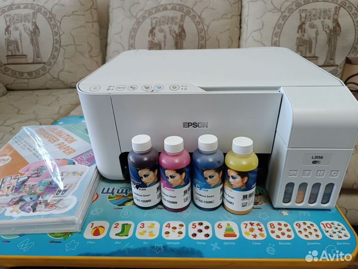Мфу струйное Epson L3156 (сублимационные чернила)