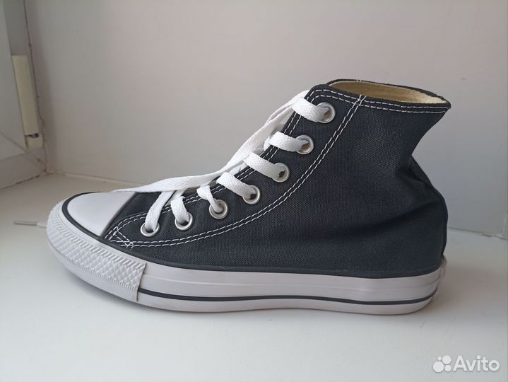 Кеды converse черные размер 23,5 см 37 (eur)