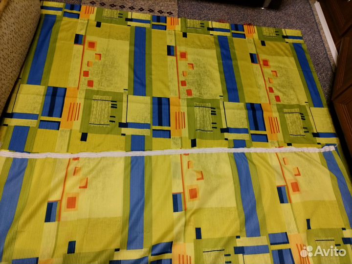 Комплект (2 шт.) занавески шторы б/у