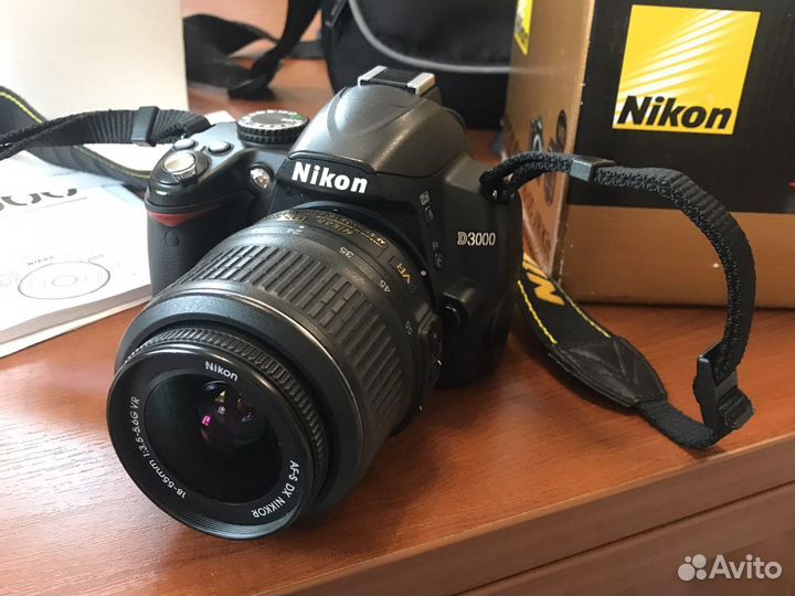 Фотоаппарат nikon d3000