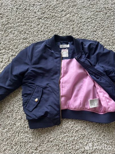 Куртка бомбер HM, 116, для девочки