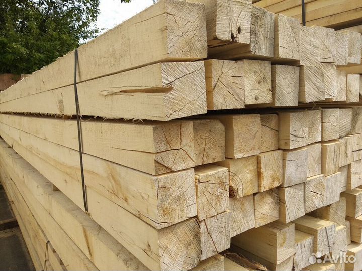 Брус oбpезной 50 на 50 на 3000 арт myklh 10976