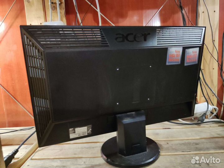 ЖК монитор Acer v233h/23 дюйма/VGA/75гц