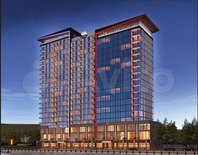 Квартира-студия, 24,8 м² (Грузия)