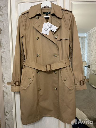 Новый плащ тренч Ralph Lauren Оригинал