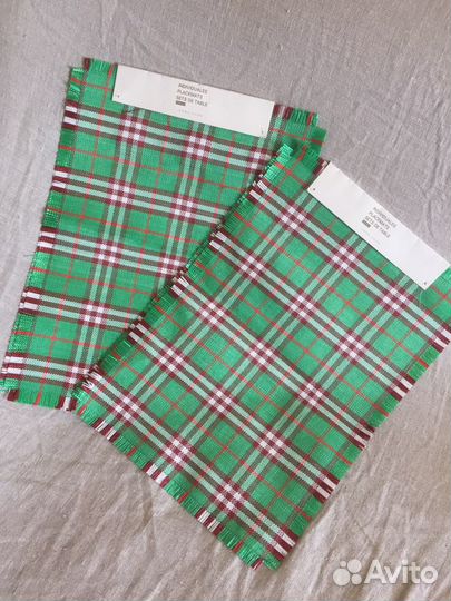 Zara home новое салфетки под столовые приборы